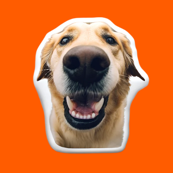 Custom Shaped Dog Pillow Pillow Custom
